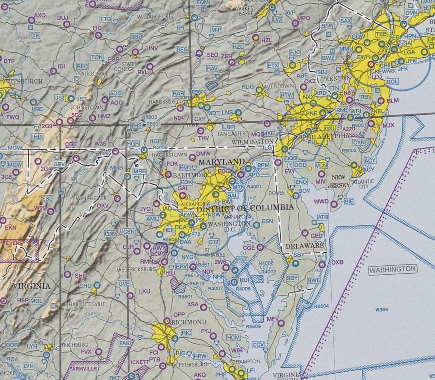 Us Vfr Wall Planning Chart