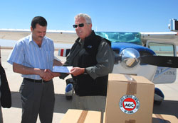 Robert Gannon at Basrah, Iraq.