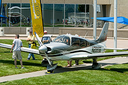 The Get Your Glass Sweeps plane