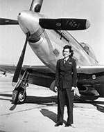 Rosa Lea with P-51