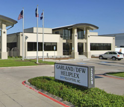 sky helicopter building