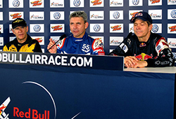 Nigel Lamb (left), Paul Bonhomme (center), Kirby Chambliss (right)