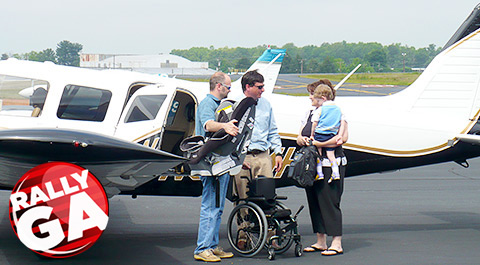 ‘Team aviation’ gets youngster to the doctor