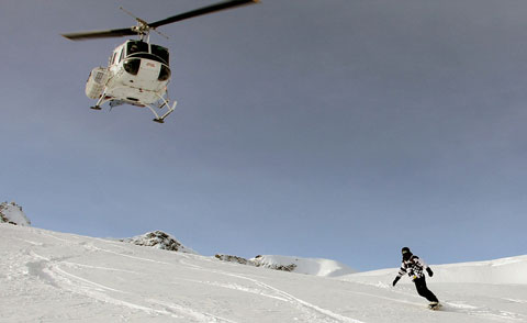 Heli-Skiing