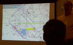 Air show arena design