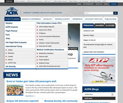 aopa online new look