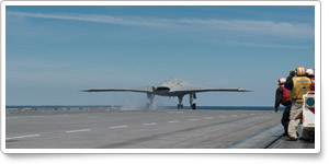 Navy launches unmanned aircraft from catapult