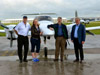 John Armstrong, Sue and Dave Passmore, and Christian Dries