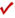 checkmark