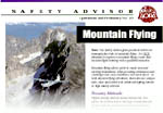 Mountain Flying Safety Advisor