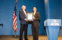Richard Beach with AOPA President Phil Boyer