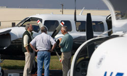 Aircraft display at Expo 2007