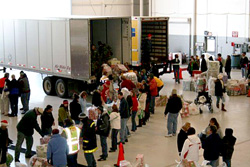 Airlifts spread holiday cheer to children