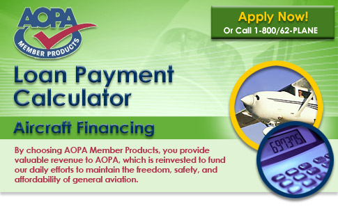 Aircraft Financing Loan Payment Calculator