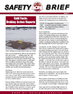 Cold Facts: Braking Action Reports