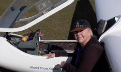 The author and a PW5