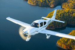 AOPA Let's Go Flying Sweeps plane
