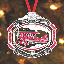 AOPA Holiday Ornament
