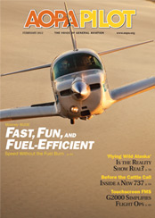 February 2012 issue of 'AOPA Pilot' magazine
