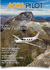 may 2012 issue of 'AOPA Pilot' magazine