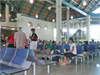 View of the Terminal Two departure lounge at Punta Cana International Airport, Dominican Republic