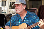 FMA co-founder John Zapp took the small stage on Tuesday evening to perform original compositions with guitar as well as country favorites