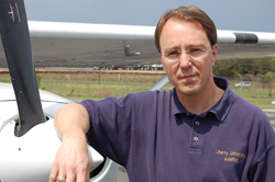 Kurt Reesman, flight instructor at Liberty University