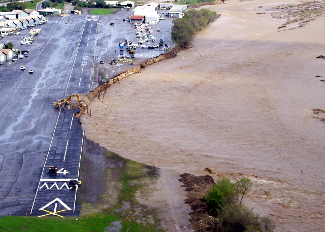 Santa Paula Airport Damage