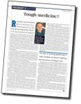 President's Postion: Tough medicine?