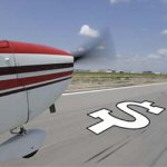 Airplane on runway