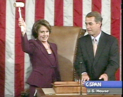 Nancy Pelosi and John Boehner