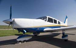 AOPA's Win a Six in '06 airplane exterior