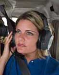 Pilot on radio