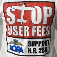 Stop User Fees T-shirt