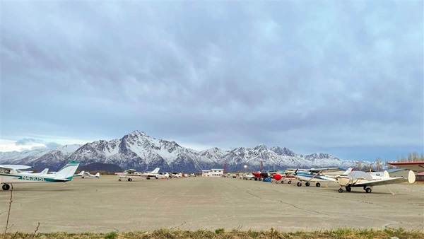 The Great Alaska Aviation Gathering was held at the Palmer Municipal Airport in Palmer, Alaska, and at the nearby Alaska State Fairgrounds. Photo by Kollin Stagnito.