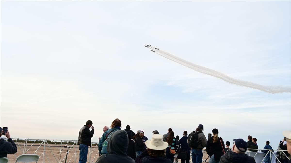 Airshow demonstration