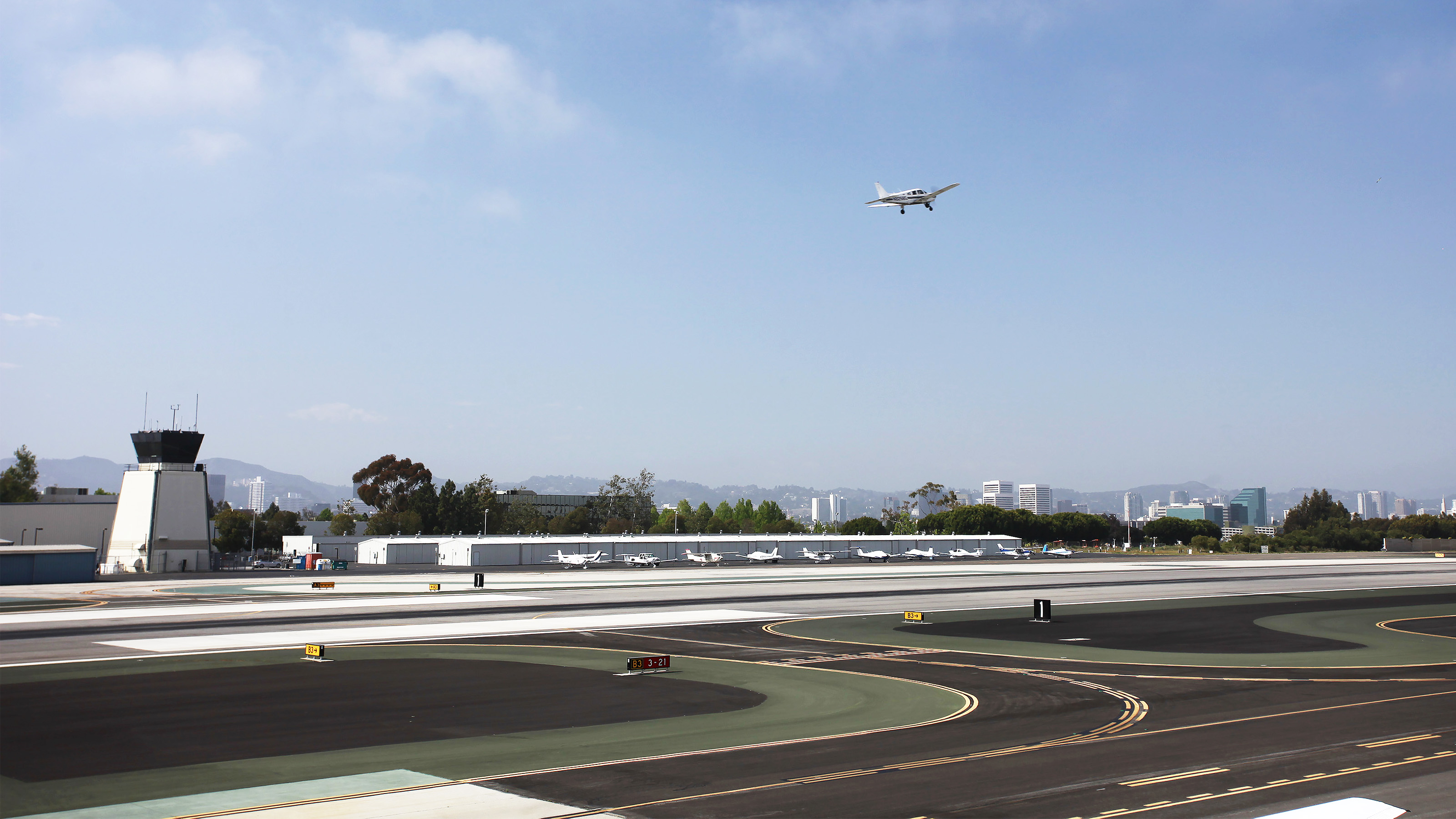 Santa Monica Municipal Airport is an important general aviation reliever facility in the Los Angeles Basin. Photo by Chris Rose.