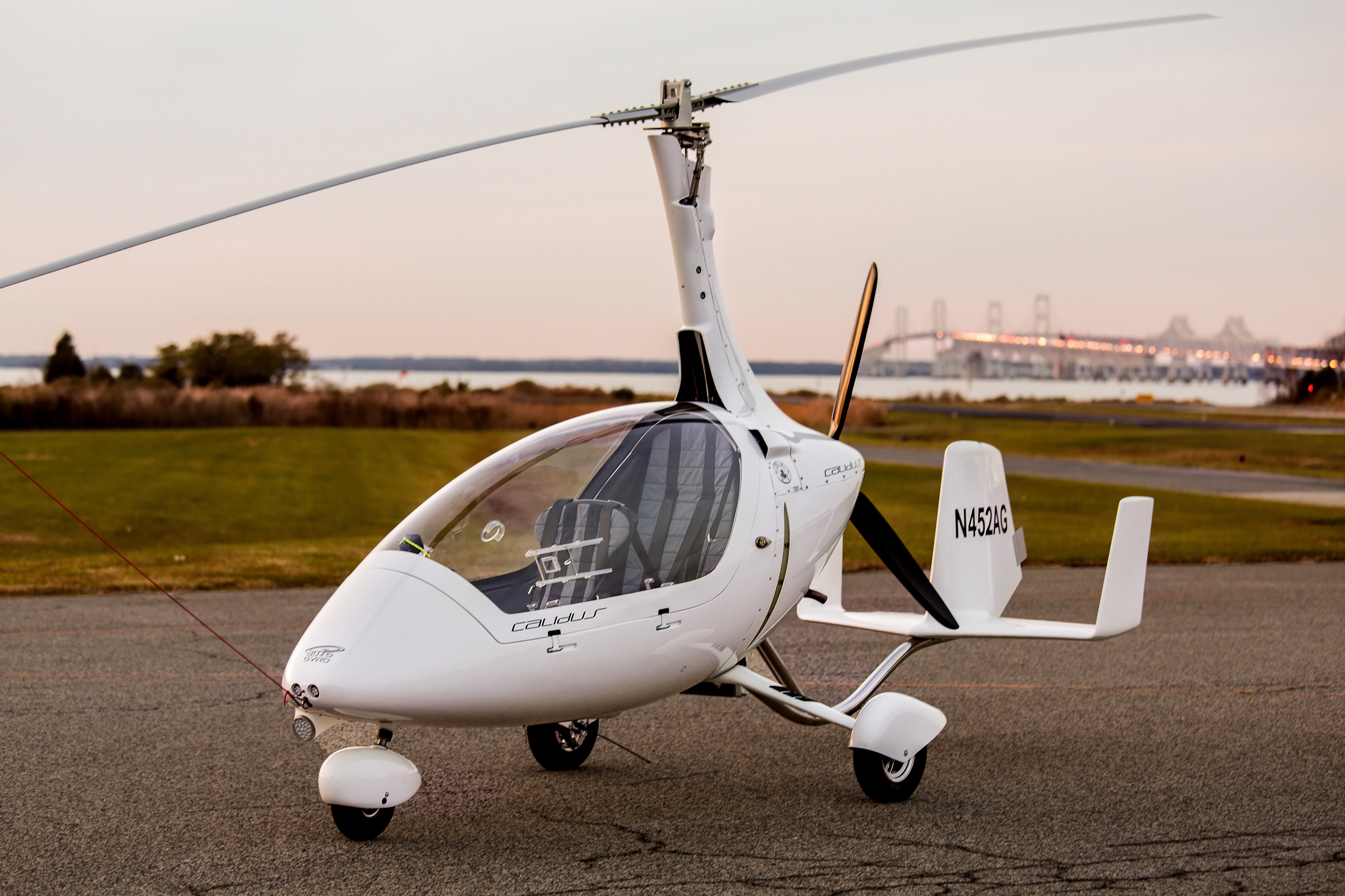 Calidus gyrocopter by AutoGyro of Germany.