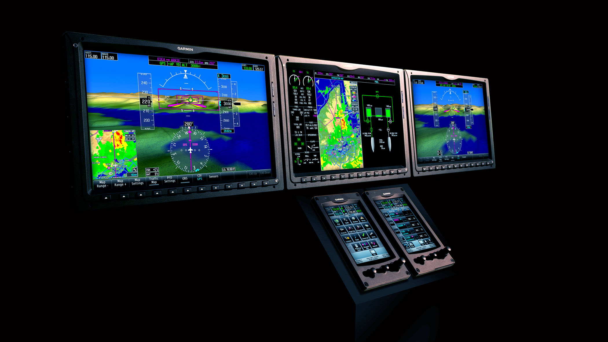Garmin G3000. Image courtesy of Garmin.