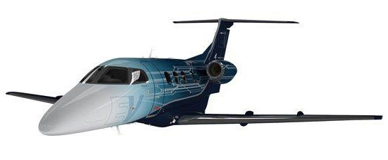 Rendering of the Embraer Phenom 100EV