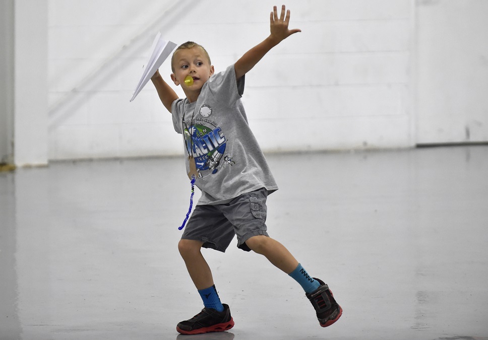 Scouts participate in camp at AOPA headquarters