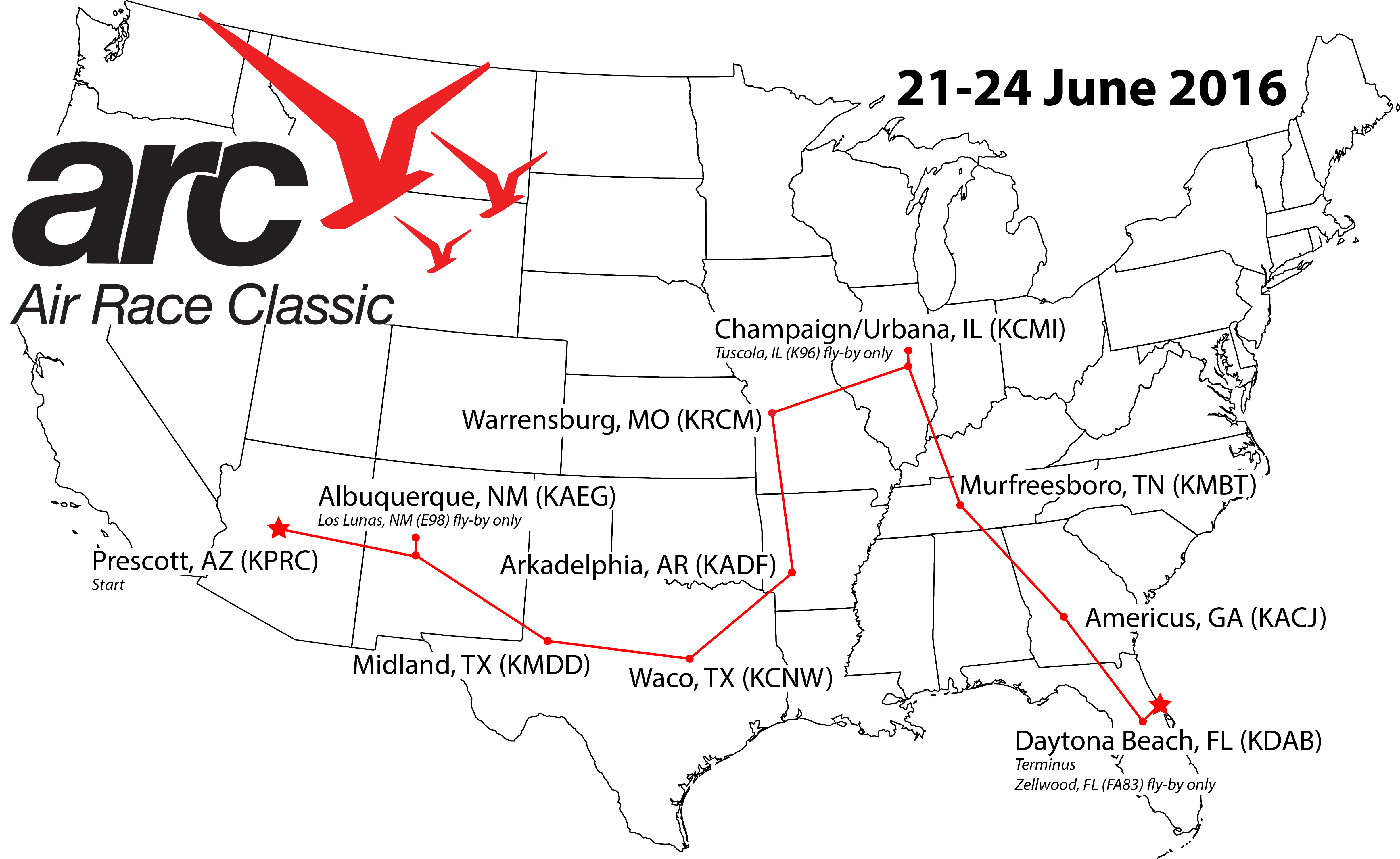 Air Race Classic underway AOPA