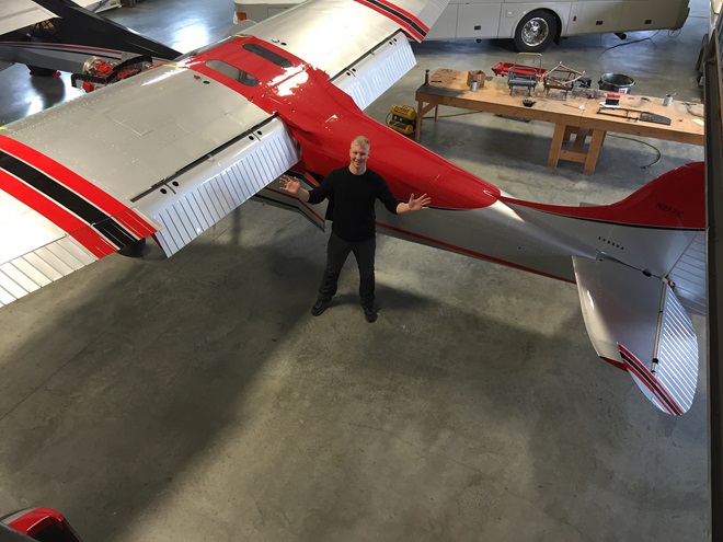 Kyle Fosso, a 21-year-old in Anacortes, Washington, bought a rusted out Cessna 170B when he was 15 and earned his A&P certificate while he restored the aircraft. Fosso plans to fly to all 50 states and produce videos championing general aviation's benefits. Photos courtesy of Kyle Fosso.