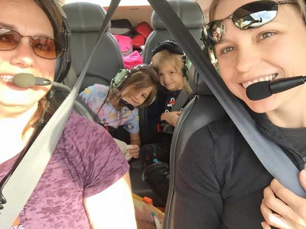 Toni Mensching is director of the AOPA Pilot Information Center, and a commercial pilot, flight instructor, and former airline pilot. Her two young daughters are Elizabeth and Liberty.