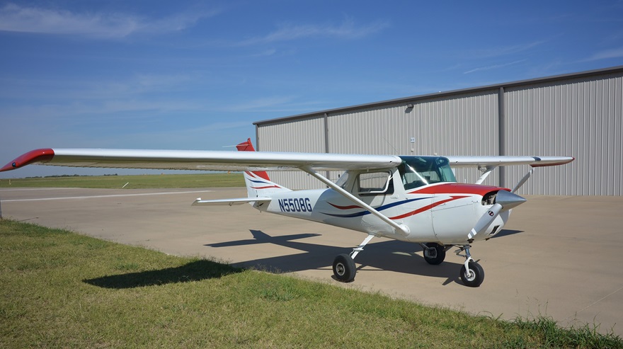 Build A Plane, in conjunction with the Eagle Flying Museum, will raffle off a refurbished Cessna 150 to fund youth aviation education programs. Raffle tickets are $50 and sales will end Christmas Eve. Photo courtesy of Build A Plane.