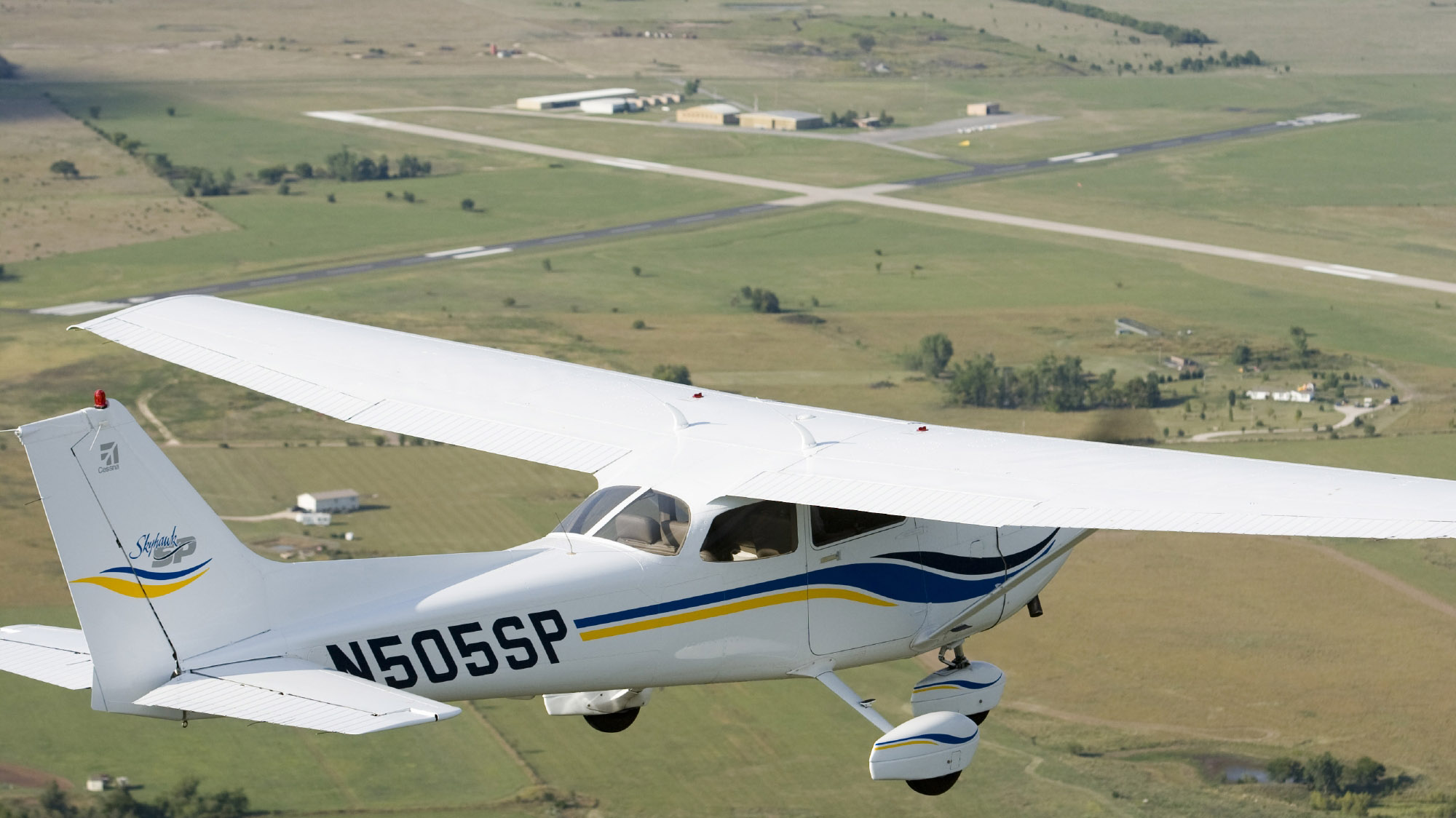 When approaching an unfamiliar airport confirm its identity by using one of several methods including landmarks, onboard GPS, or VOR equipment. Photo by Mike Fizer.