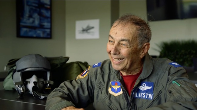 Video interviews of the reunion of the Super Sabre Society, an organization that celebrates the North American F-100 Super Sabre and the men who flew them. Several in the group had one last flight in Dean Cutshall's F-100F. Shown is pilot Lou Silvestri.

Fort Wayne International (FWA)
Ft. Wayne, IN  USA