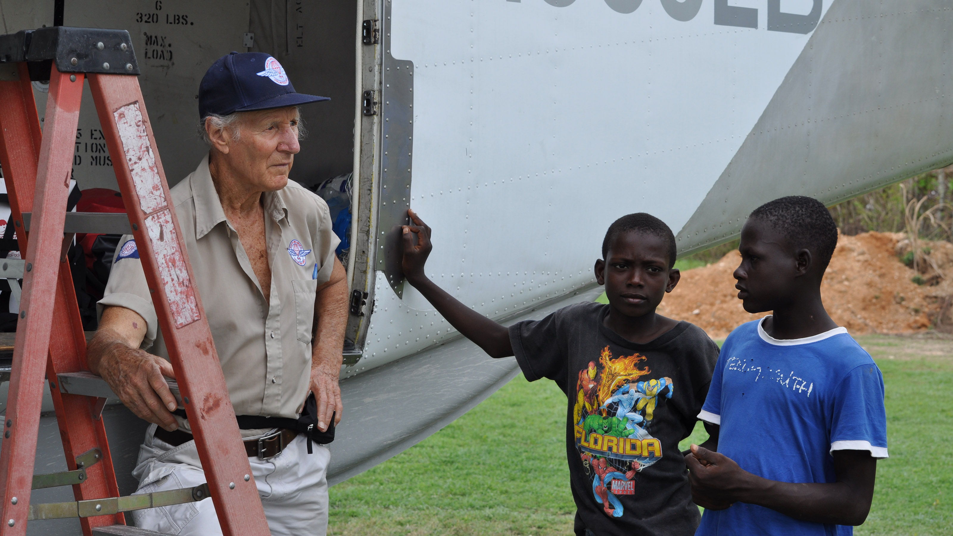 The late Stan Brock delivered much-needed supplies and medical attention in Port Au Prince, Haiti, and surrounding areas. Photo by Mark Evans.