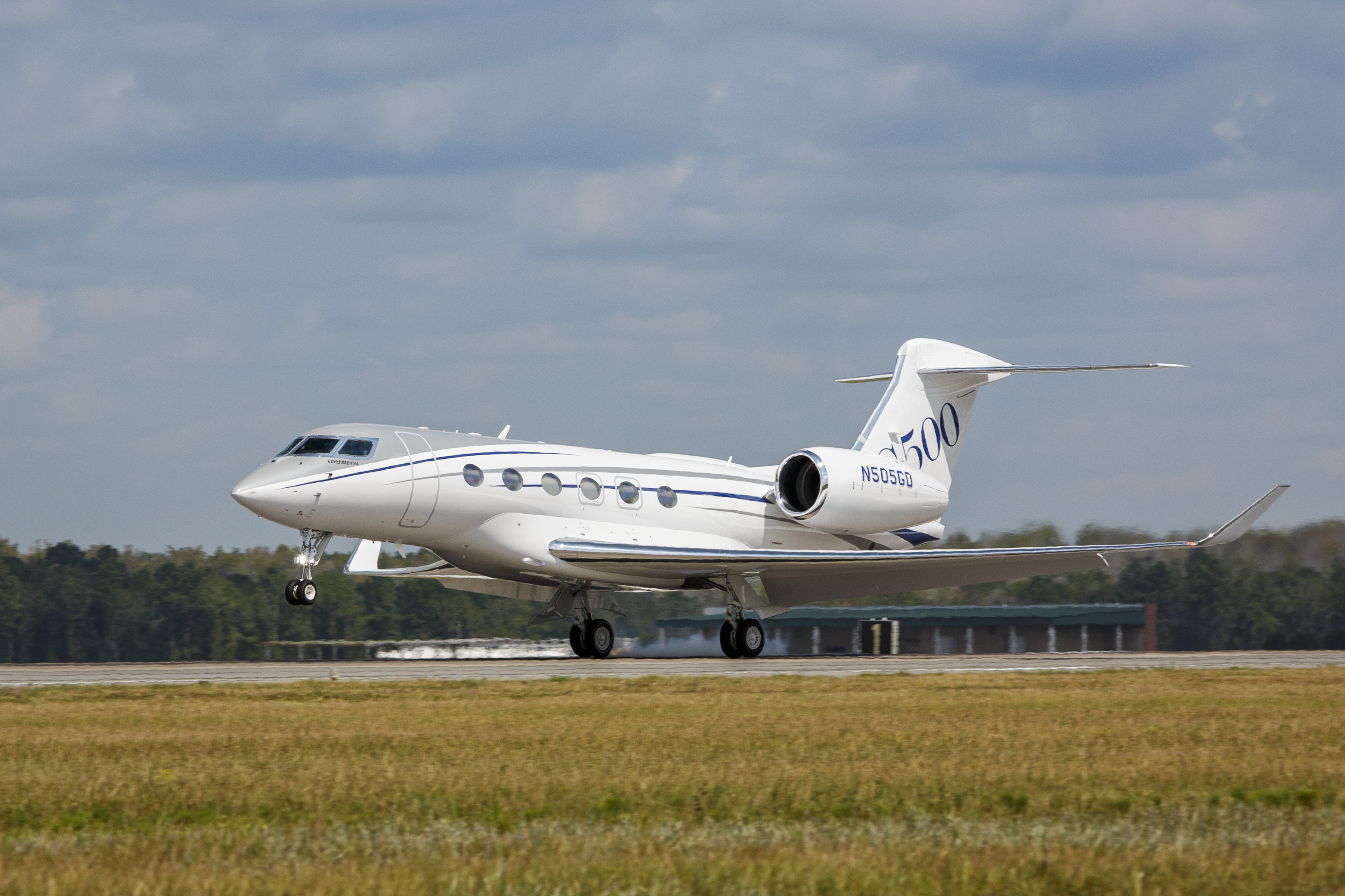 The Gulfstream G500 will be delivered in 2018.