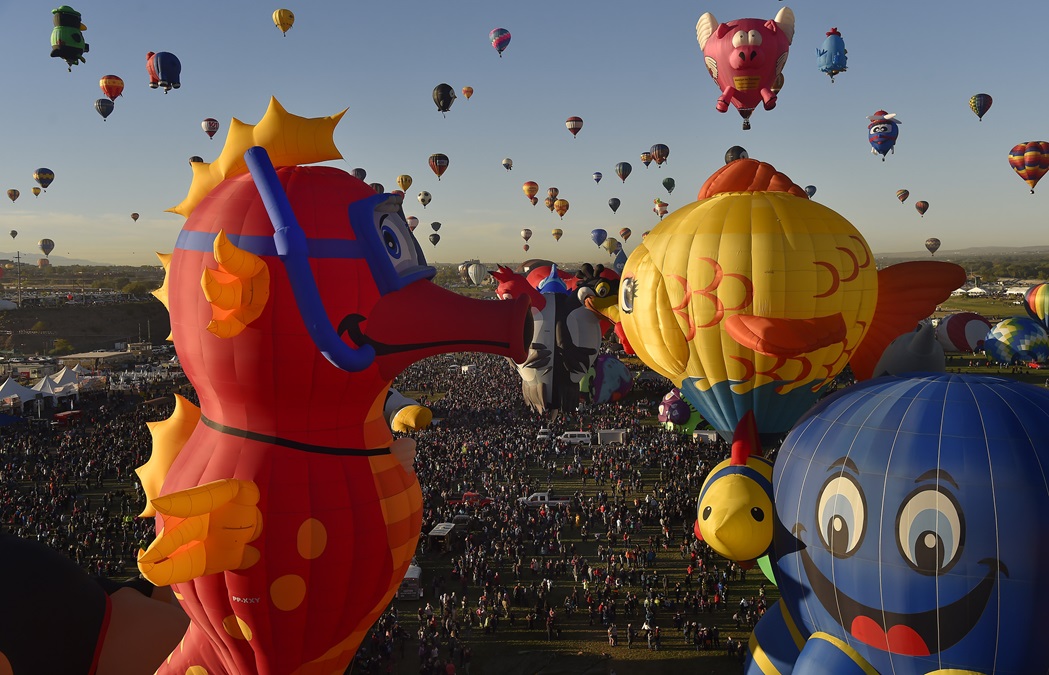 Albuquerque Balloon Fiesta Shapes